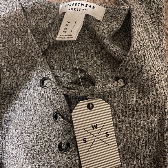 Gray tank top dress - Picture 1 of 2